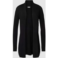 Fransa Strickjacke in unifarbenem Design in Black, Größe XXL von Fransa