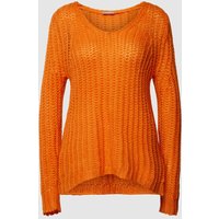 Fransa Strickpullover in Grobstrick Modell 'Ada' in Orange, Größe XXL von Fransa