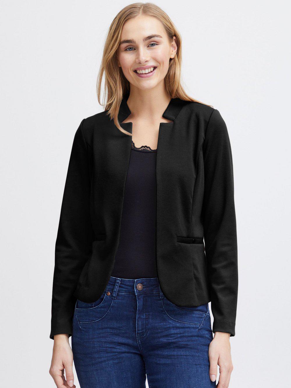 fransa Kurzjacke Damen, schwarz von Fransa