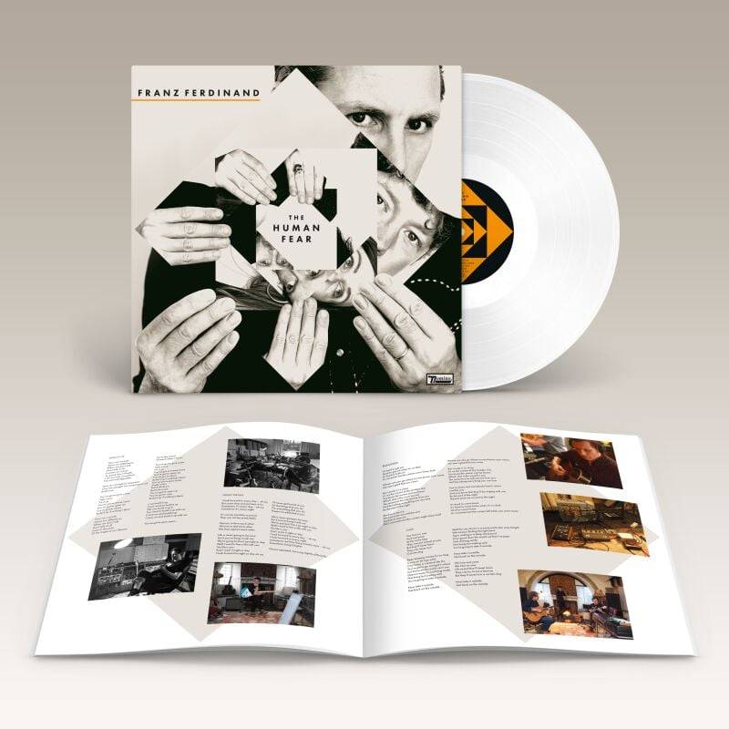 Franz Ferdinand The human fear LP multicolor von Franz Ferdinand