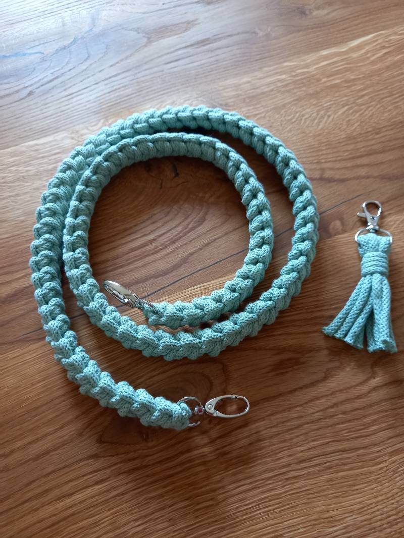 Taschengurt Gehäkelt Taschenriemen Handtasche Makramee von FranziHandmadeMS