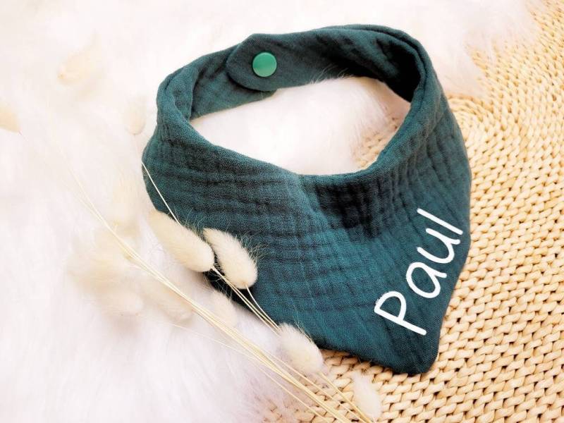 Individuelles Geschenk Geburt, Geburtstag, Taufe | Personalisiertes Halstuch & Babyaccessoire Handmade Mit Liebe von FranzisHerzstuecke