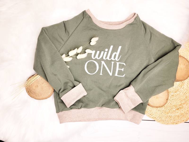 Warmer Pullover "Wild One', Kinderpullover, Größe 62 Bis 128 von FranziisNaehkiste