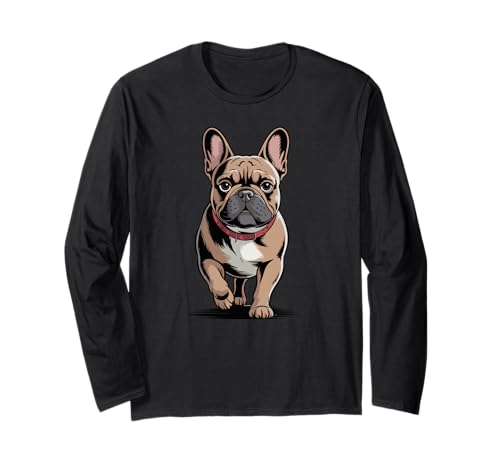 Französische Bulldogge French Bulldog Frenchie Hund Frauen Langarmshirt von Französische BulldoggeDog Hunde Kleidung