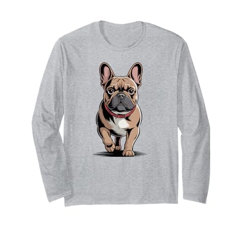 Französische Bulldogge French Bulldog Frenchie Hund Frauen Langarmshirt von Französische BulldoggeDog Hunde Kleidung