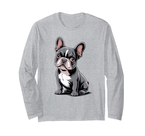 Französische Bulldogge French Bulldog Frenchie Hund Frauen Langarmshirt von Französische BulldoggeDog Hunde Kleidung