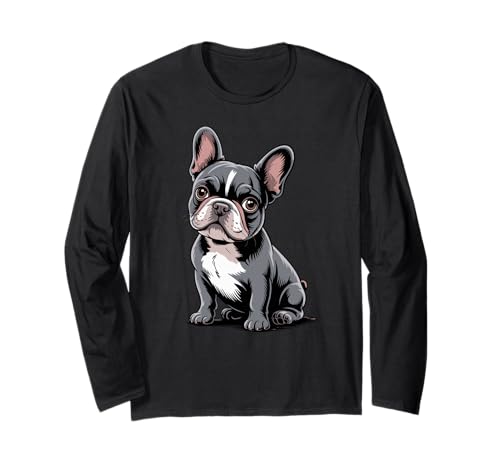 Französische Bulldogge French Bulldog Frenchie Hund Frauen Langarmshirt von Französische BulldoggeDog Hunde Kleidung
