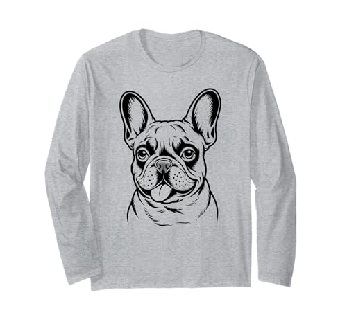 Französische Bulldogge French Bulldog Frenchie Hund Frauen Langarmshirt von Französische BulldoggeDog Hunde Kleidung