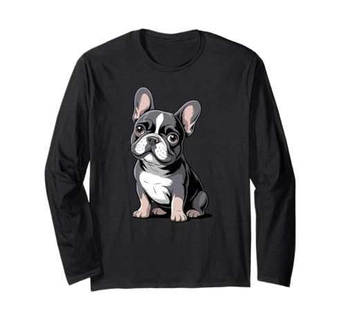 Französische Bulldogge French Bulldog Frenchie Hund Frauen Langarmshirt von Französische BulldoggeDog Hunde Kleidung