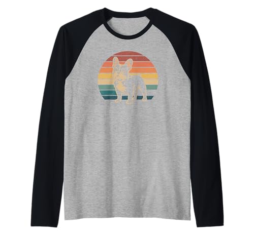 Französische Bulldogge French Bulldog Frenchie Hund Frauen Raglan Französische Bulldogge French Bulldog Frenchie Hund Frauen Raglan von Französische BulldoggeDog Hunde Kleidung