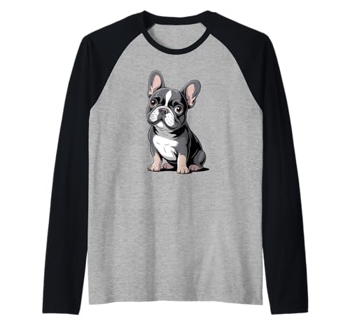 Französische Bulldogge French Bulldog Frenchie Hund Frauen Raglan Französische Bulldogge French Bulldog Frenchie Hund Frauen Raglan von Französische BulldoggeDog Hunde Kleidung