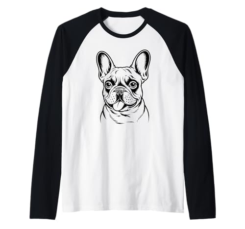 Französische Bulldogge French Bulldog Frenchie Hund Frauen Raglan Französische Bulldogge French Bulldog Frenchie Hund Frauen Raglan von Französische BulldoggeDog Hunde Kleidung