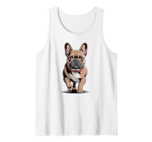 Französische Bulldogge French Bulldog Frenchie Hund Frauen Tank Top Französische Bulldogge French Bulldog Frenchie Hund Frauen Tank Top von Französische BulldoggeDog Hunde Kleidung