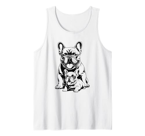 Französische Bulldogge French Bulldog Frenchie Hund Frauen Tank Top Französische Bulldogge French Bulldog Frenchie Hund Frauen Tank Top von Französische BulldoggeDog Hunde Kleidung