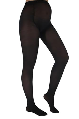 Franzoni 50 Denier Umstandsstrumpfhose, Schwangerschaftsstrümpfe, blickdicht mit Strumpfhose, Made in Italy von Franzoni