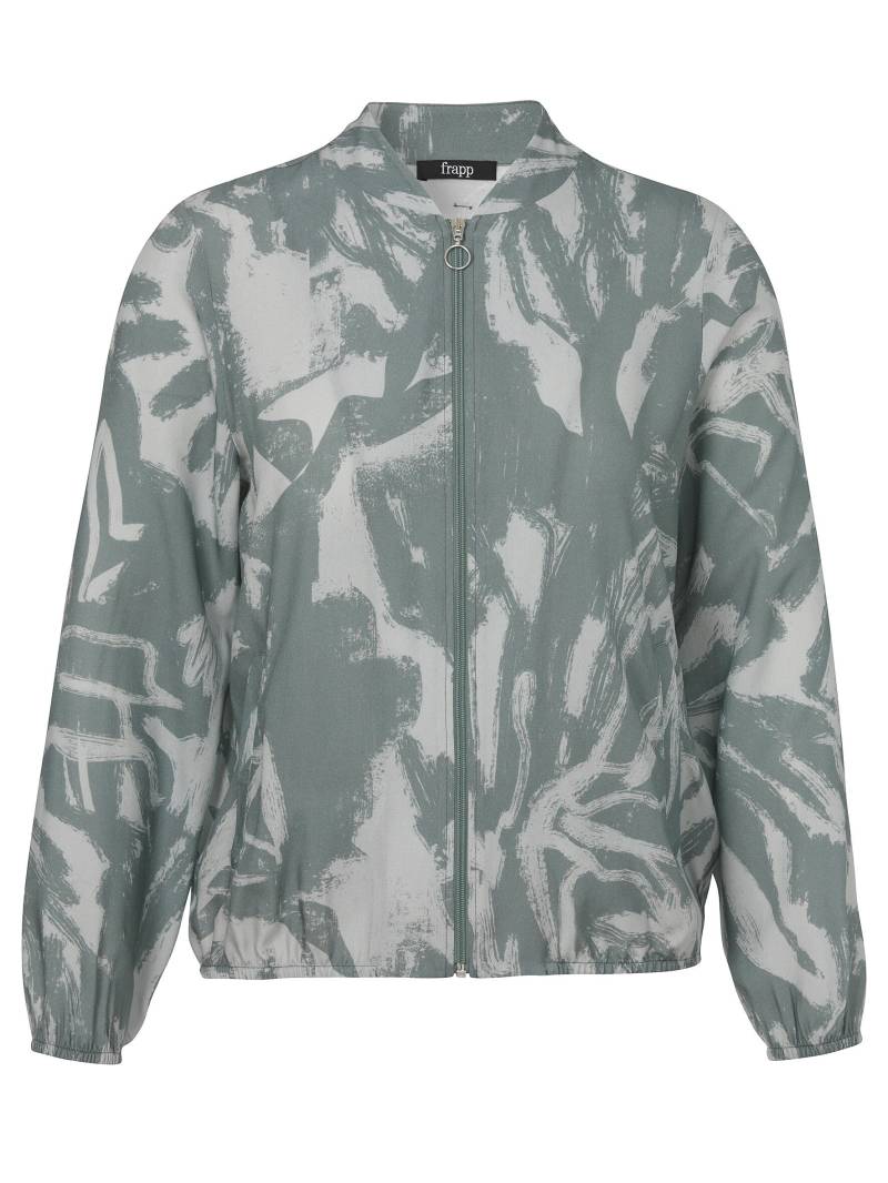 Frapp - Blouson Kragen 1/1 Arm Druck mint / dark mint - Gr. - 50 von Frapp