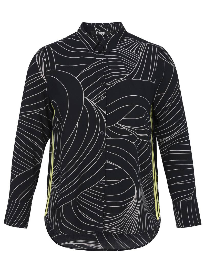 NAME IT - NKFVEEN SS RLX TOP aqua gray von NAME IT