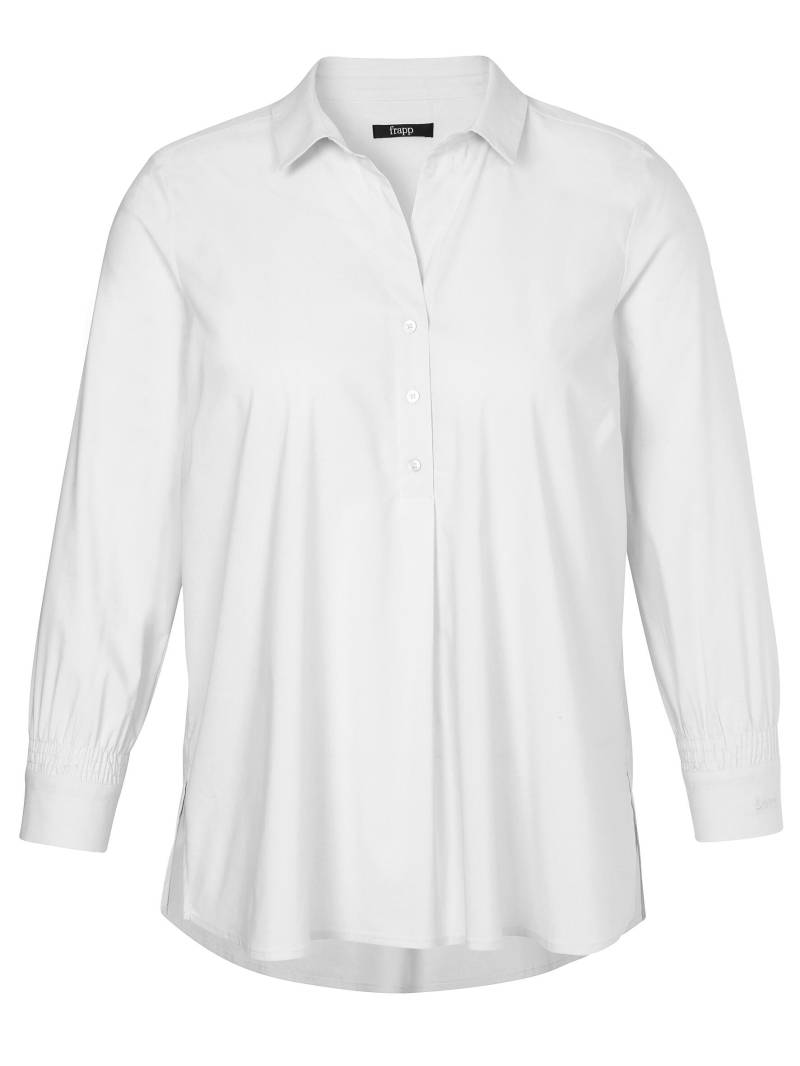 Frapp - Bluse Hemdkragen 1/1 Arm cream white - Gr. - 50 von Frapp