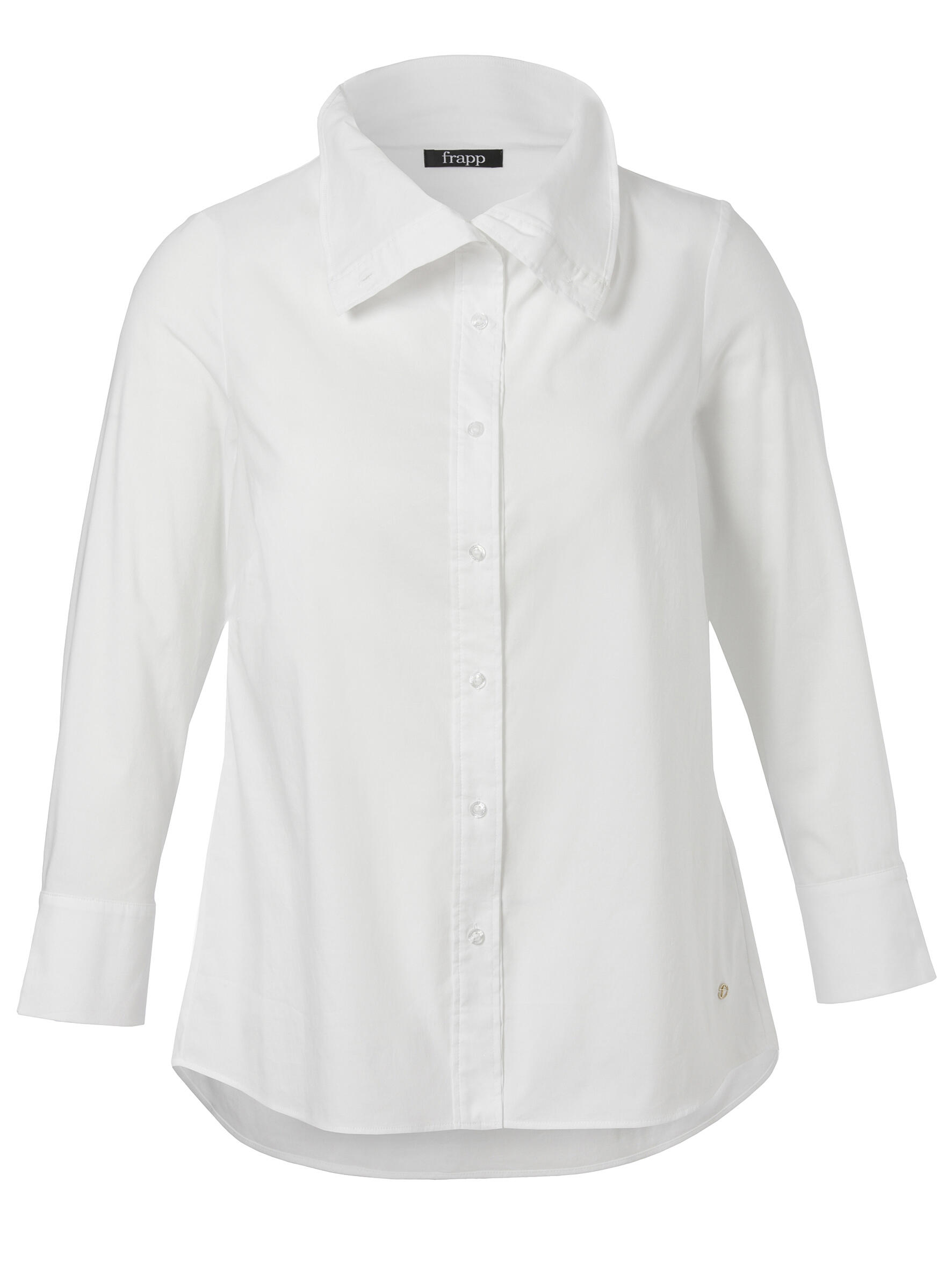 Frapp - Bluse Kragen 1/1 Arm cream white - Gr. - 44 von Frapp