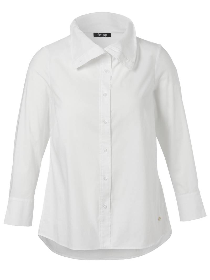 Frapp - Bluse Kragen 1/1 Arm cream white - Gr. - 44 von Frapp