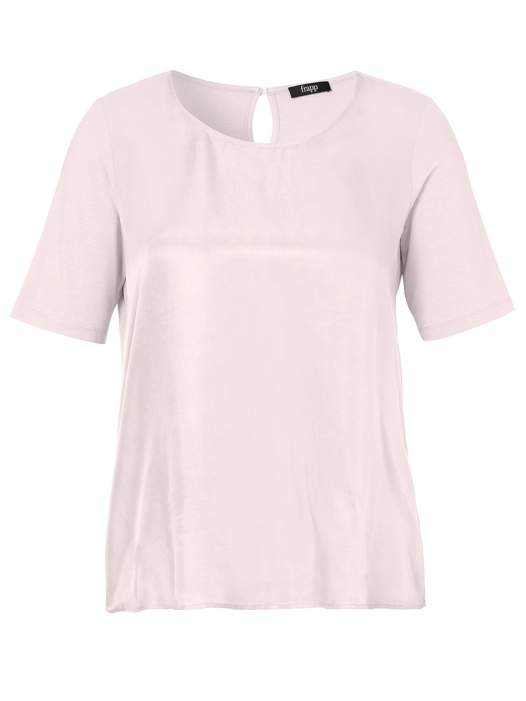 Frapp - Bluse Rundhals 1/2 Arm rose - Gr. - 46 von Frapp
