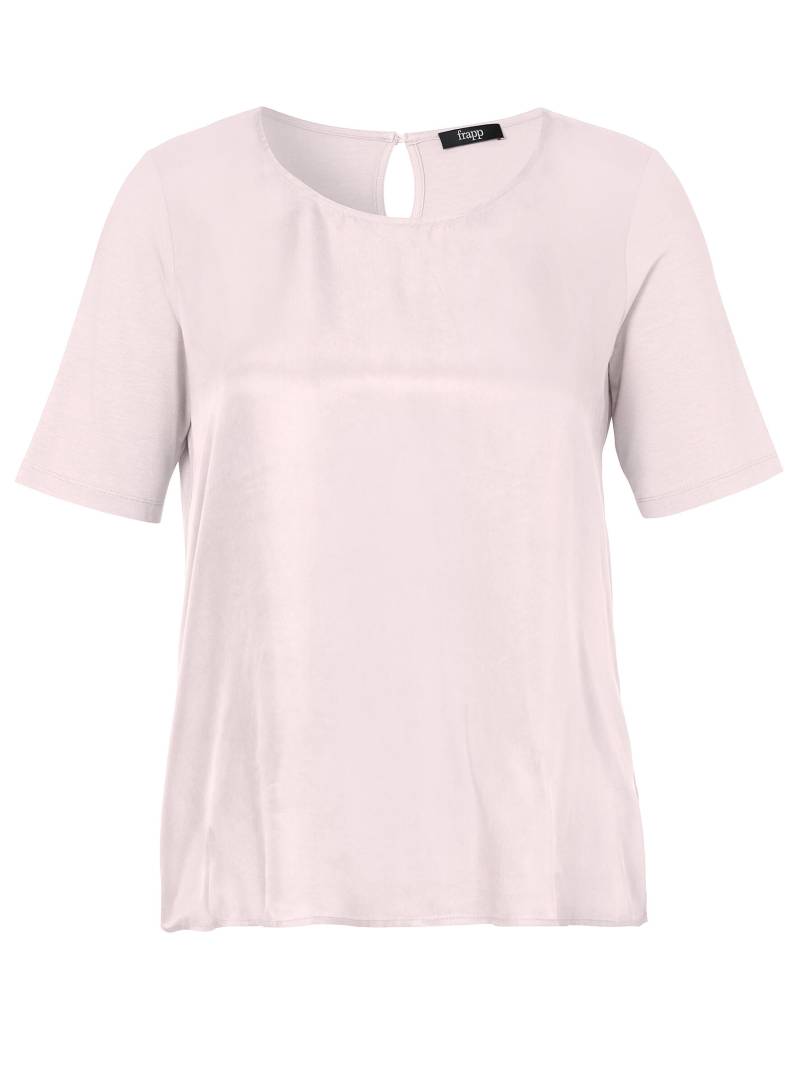 Frapp - Bluse Rundhals 1/2 Arm rose - Gr. - 48 von Frapp