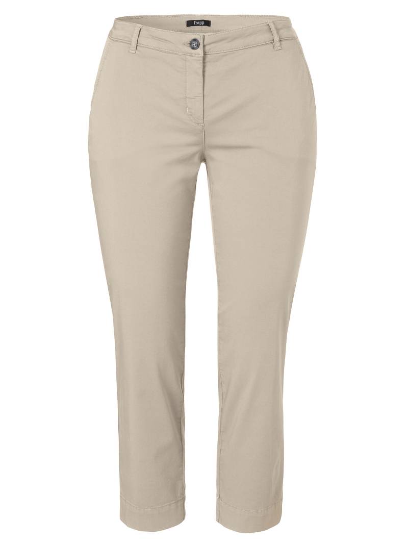 Frapp - CHINO - Hose knöchellang schmales Bein powder - Gr. - 44 von Frapp