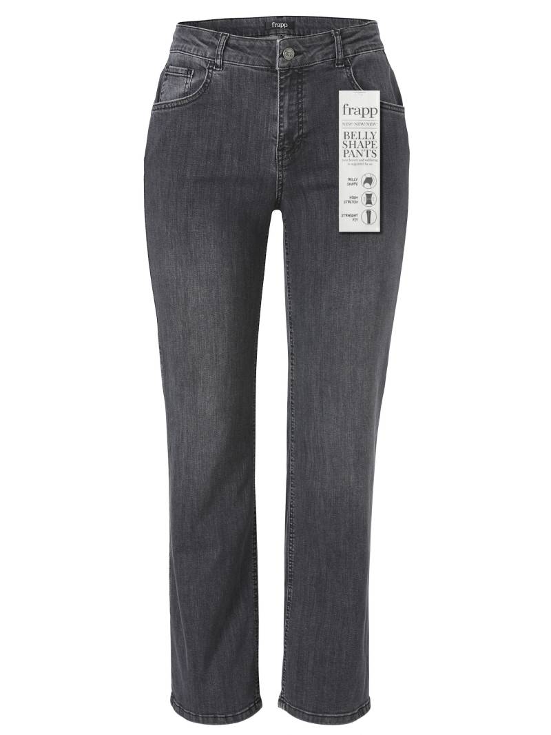 Frapp - Hose lang gerades Bein Jeans mid grey denim - Gr. - 46 von Frapp