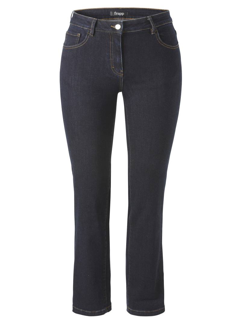 Frapp - Hose lang gerades Bein Jeans raw blue denim - Gr. - 52 von Frapp