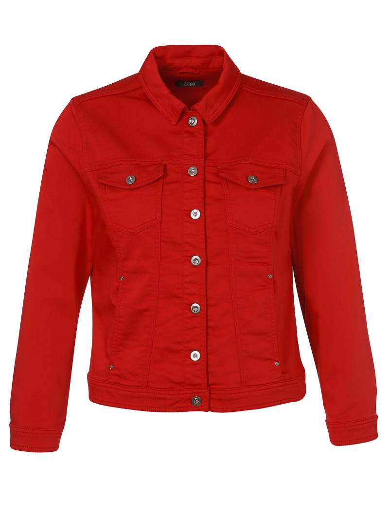 Frapp - Jacke Kragen 1/1 Arm Knöpfe red - Gr. - 46 von Frapp