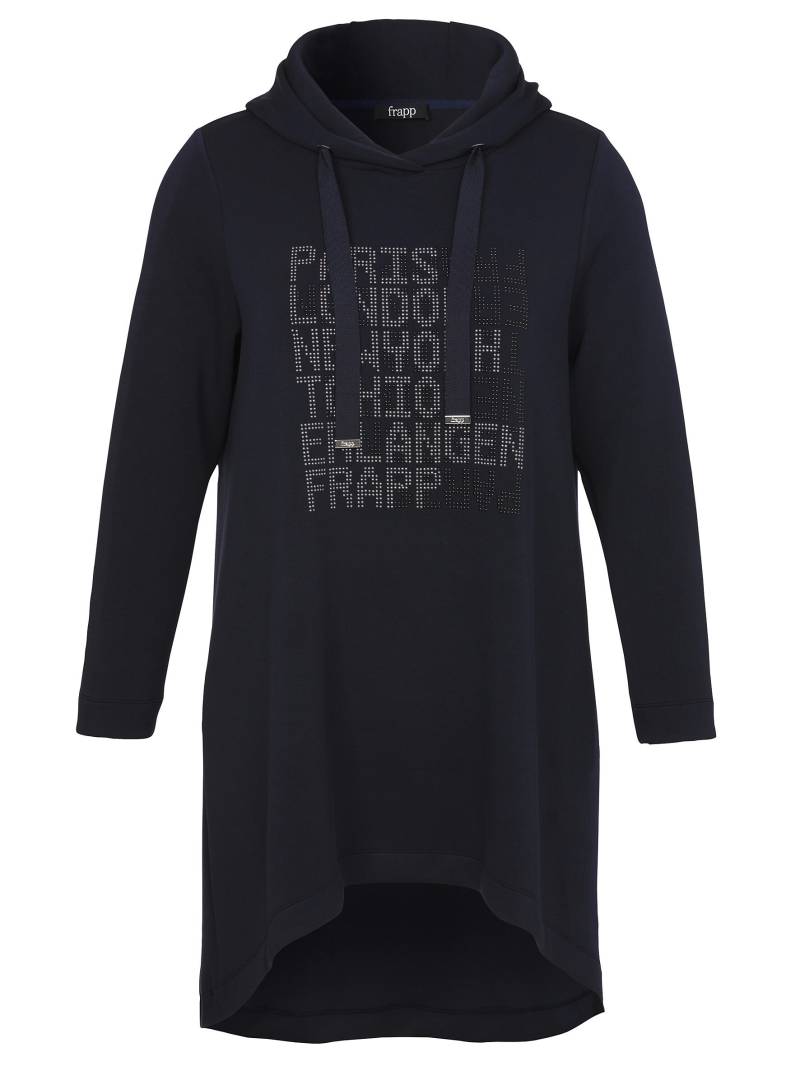 Frapp - Sweatshirt Kapuze 1/1 Arm Motiv navy - Gr. - 48 von Frapp