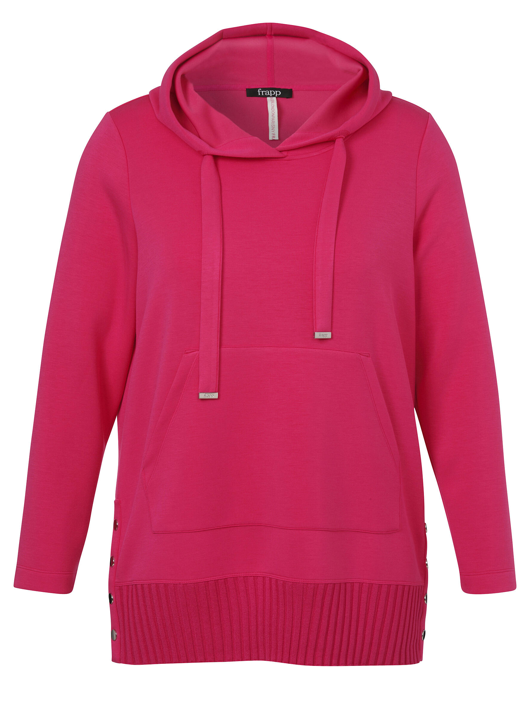 Frapp - Sweatshirt Kapuze 1/1 Arm pink - Gr. - 50 von Frapp