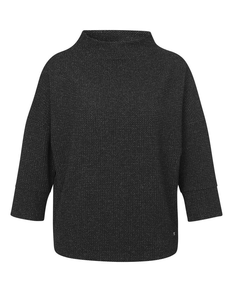 Frapp - Sweatshirt Kelchkragen 3/4 Arm black - Gr. - 52 von Frapp