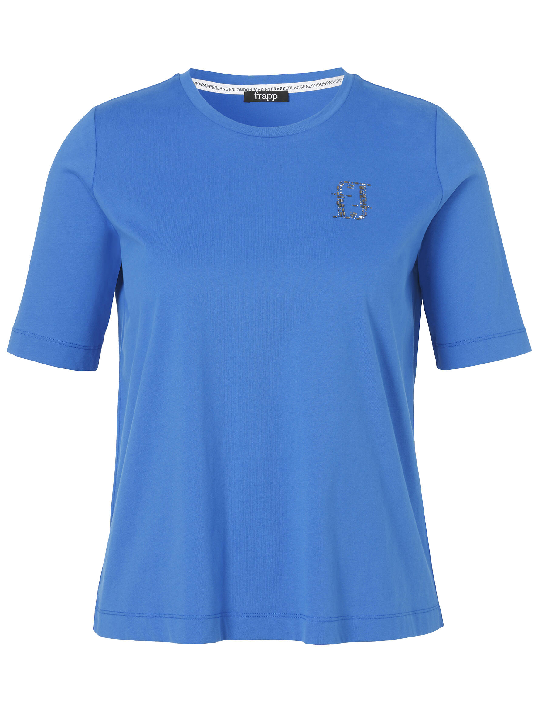 Frapp - T-Shirt Rundhals 1/2 Arm azur - Gr. - 50 von Frapp