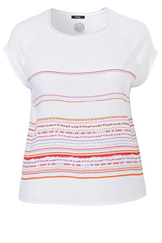 Sommer-Shirt mit Multicolor-Ringeln von Frapp