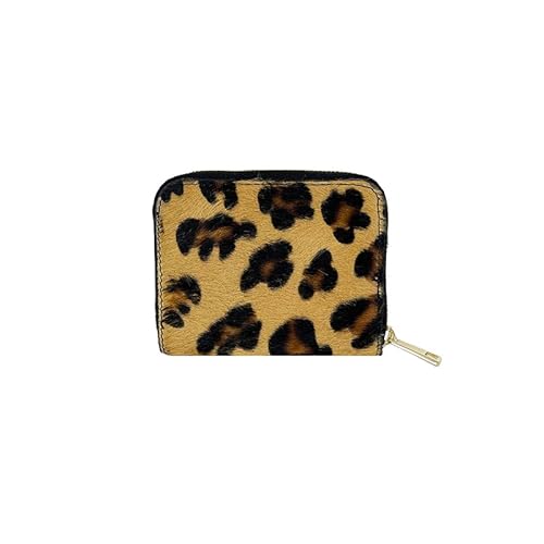 FrasiBags Kleine Geldbörse aus Cavallino, hergestellt in Italien, Geformt, 13.5x10.5x3 von FrasiBags