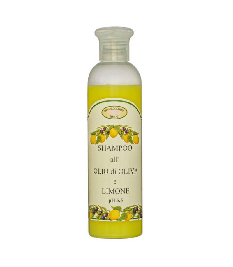 Fratelli Risso Haarshampoo Haarshampoo mit Olivenöl und Zitrone - 250ml von Fratelli Risso