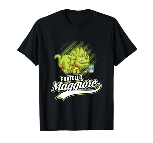 Fratello Maggiore T-Shirt für Kinder, Geburt, Dinosaurier T-Shirt Fratello Maggiore T-Shirt für Kinder, Geburt, Dinosaurier T-Shirt von Fratello Maggiore Regalo Grande Fratello Maglietta