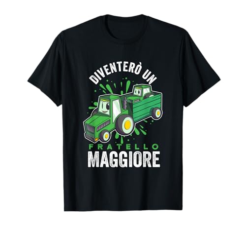 Fratello Maggiore T-Shirt für Kinder, Geburt, Traktor T-Shirt Fratello Maggiore T-Shirt für Kinder, Geburt, Traktor T-Shirt von Fratello Maggiore Regalo Grande Fratello Maglietta