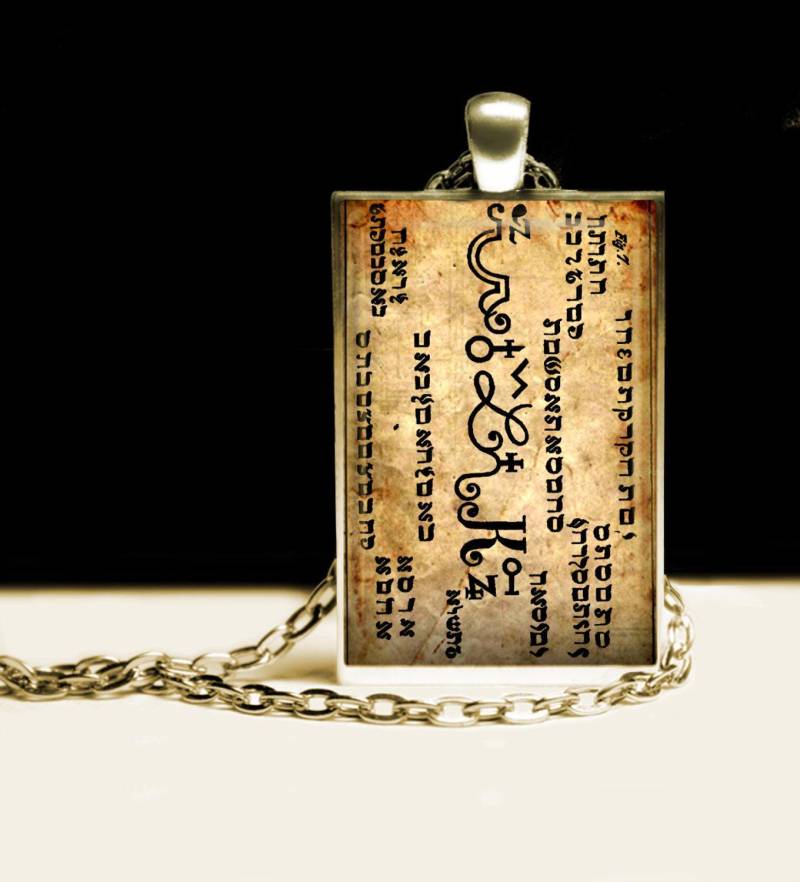 Anhänger Für Das Sechste Siegel, Siebenter Und Sechster Des Siebenten Buches, Okkulte Halskette #395.6 von FraterSetnakh