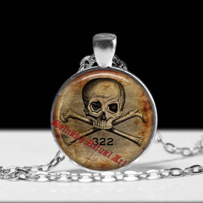 Freimaurer Totenkopf Anhänger, Schmuck, Esoterik Amulett Tod, Symbol, Skull & Bones #10 von FraterSetnakh