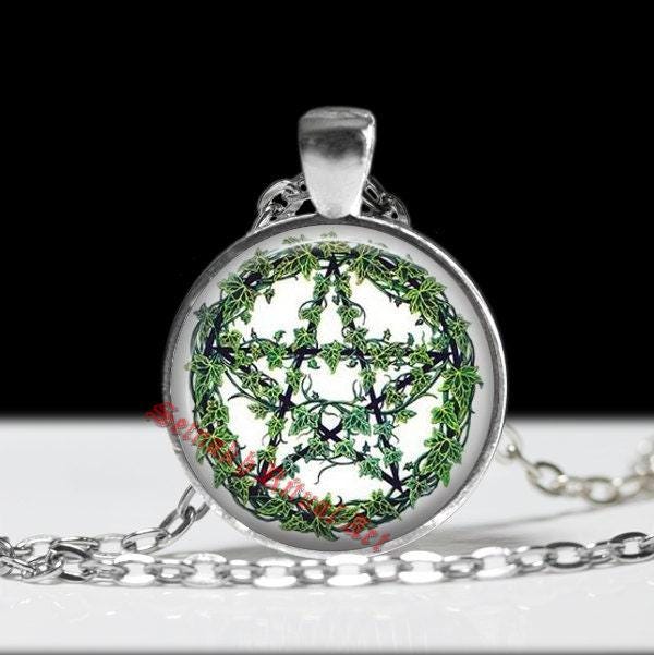 Heidenschmuck, Pentagramm Anhänger, Wicca Halskette #112 von FraterSetnakh
