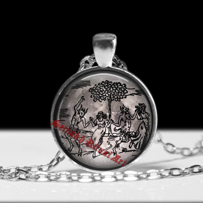 Hexenschmuck Magieschmuck Gothic Kette Witchcraft Anhänger #229 von FraterSetnakh