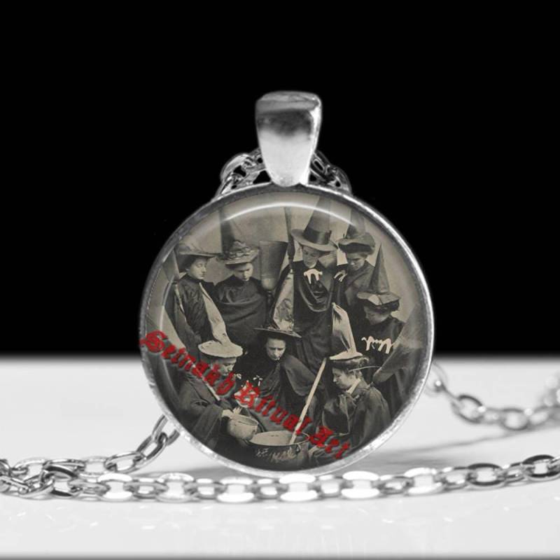 Hexenschmuck Okkulte Kette Gothic Anhänger Witches Sabbath #420 von FraterSetnakh
