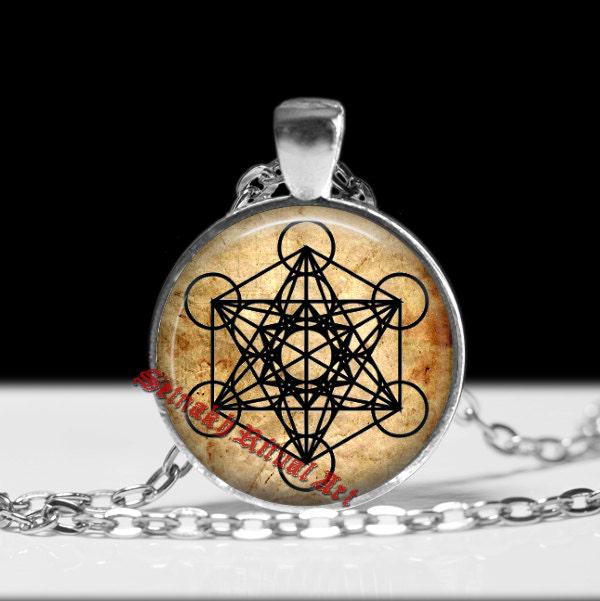 Metatron's Cube Anhänger, Heilige Geometrie Schmuck, Talisman #99 von FraterSetnakh