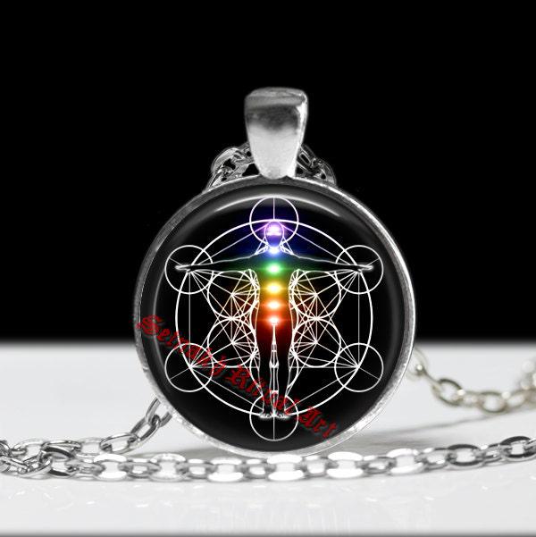 Metatron's Cube Anhänger, Schmuck Der Heiligen Geometrie, Harmonie Halskette, Ein Heiliges Glyph Amulett #100 von FraterSetnakh