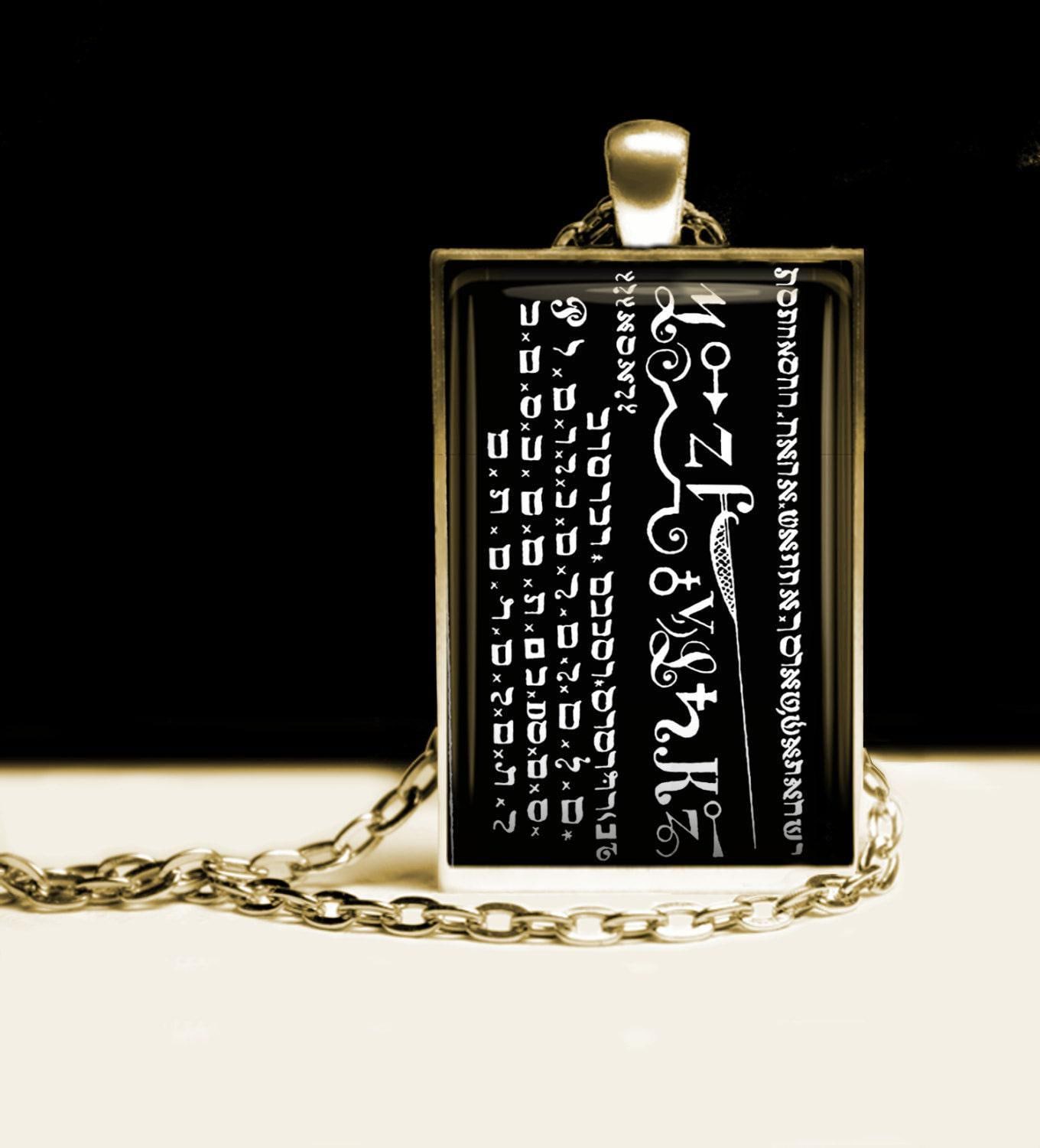 Moses Erstes Siegel Anhänger | Schatz-Talisman, Okkulte Halskette #395.1 von FraterSetnakh