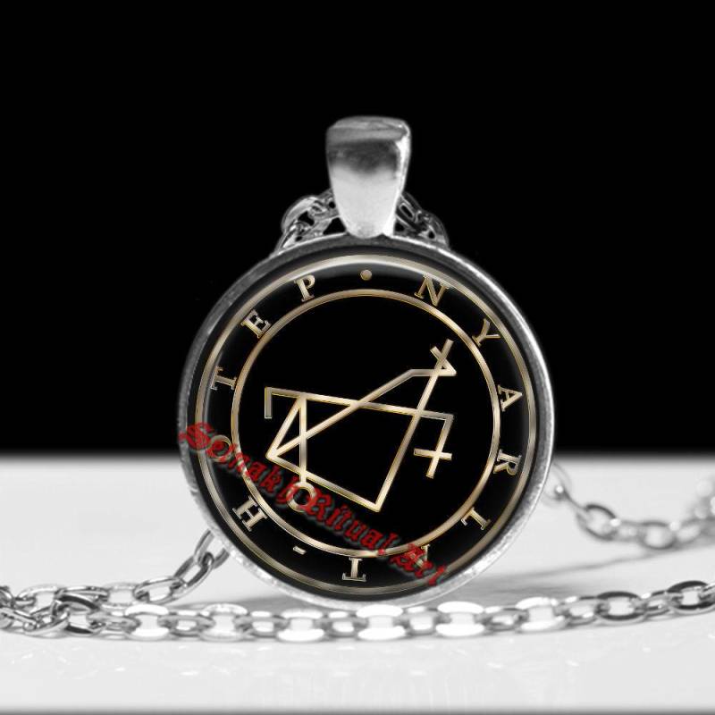 Nyarlathotep Siegelanhänger, Necronomicon Magick, John Dee, Symbole Der Äußeren Götter, Lovecraft, Geister Beschwörend, Okkulter Talisman #necs4 von FraterSetnakh