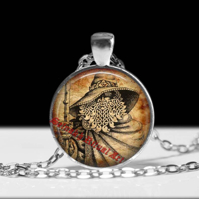 Odin-Anhänger, Wikingerschmuck, Pagan Kette #474 von FraterSetnakh