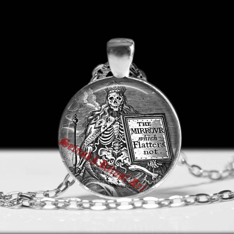 Santa Muerte Anhänger, Schmuck, Heiliger Tod Okkulter Skelett Schädel Anhänger #371 von FraterSetnakh